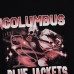 Columbus Blue Jackets OVO x NHL Black Graphic T-Shirt