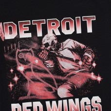 Detroit Red Wings OVO x NHL Black Graphic T-Shirt