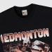 Edmonton Oilers OVO x NHL Black Graphic T-Shirt