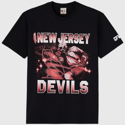 New Jersey Devils OVO x NHL Black Graphic T-Shirt