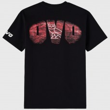 New Jersey Devils OVO x NHL Black Graphic T-Shirt