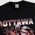 Ottawa Senators OVO x NHL Black Graphic T-Shirt