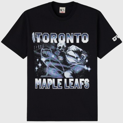 Toronto Maple Leafs OVO x NHL Black Graphic T-Shirt