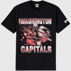 Washington Capitals OVO x NHL Black Graphic T-Shirt