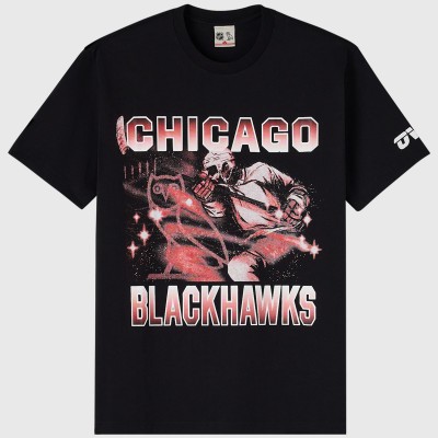 Футболка Chicago Blackhawks OVO x NHL Black Graphic