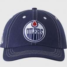Edmonton Oilers OVO x NHL Navy Adjustable Sport Hat