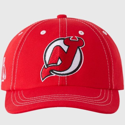 New Jersey Devils OVO x NHL Red Adjustable Sport Hat