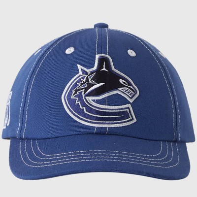 Vancouver Canucks OVO x NHL Blue Adjustable Sport Hat