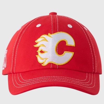 Calgary Flames OVO x NHL Red Adjustable Sport Hat