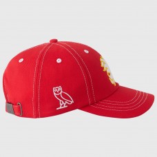 Calgary Flames OVO x NHL Red Adjustable Sport Hat