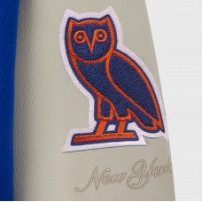 New York Islanders OVO x NHL Royal Full-Snap Varsity Jacket