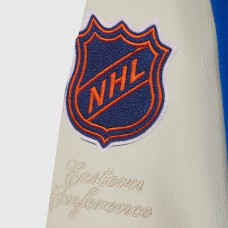 New York Islanders OVO x NHL Royal Full-Snap Varsity Jacket