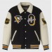 Pittsburgh Penguins OVO x NHL Black Full-Snap Varsity Jacket