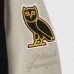 Pittsburgh Penguins OVO x NHL Black Full-Snap Varsity Jacket