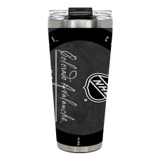 Colorado Avalanche 32oz Big Slim Game Puck Travel Tumbler Colorado Avalanche 32oz Big Slim Game Puck Travel Tumbler