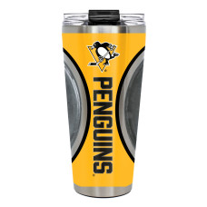 Термос Pittsburgh Penguins 32oz Big Slim Game Puck Travel
