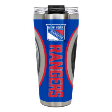 Термос New York Rangers 32oz Big Slim Game Puck Travel Термос New York Rangers 32oz Big Slim Game Puck Travel