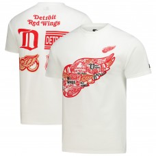 Detroit Red Wings Starter White Logo Collage T-Shirt
