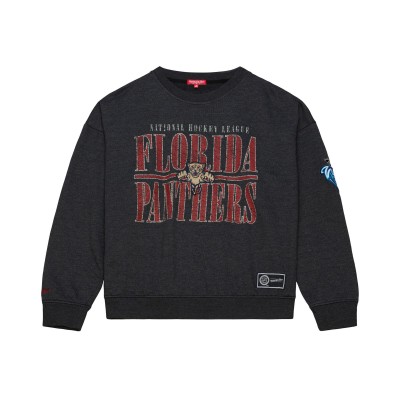 Женская Florida Panthers Mitchell & Ness Gray 2026 NHL Winter Classic Sweatshirt