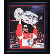Фото с автографом Seth Jones Florida Panthers Fanatics Authentic 2025 Stanley Cup Champions 16" x 20" Raising Cup with "2025 SC Champs" Inscription Фото с автографом Seth Jones Florida Panthers Fanatics Authentic 2025 Stanley Cup Champions 16" x 20" Raising Cup with "2025 SC Champs" Inscription