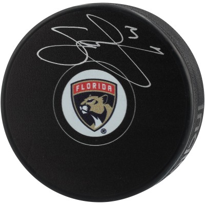 Seth Jones Florida Panthers Autographed Fanatics Authentic Hockey Puck