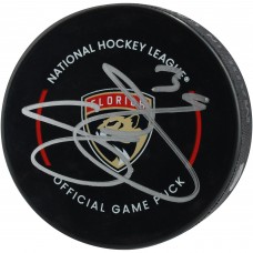 Seth Jones Florida Panthers Autographed Fanatics Authentic Official Game Puck