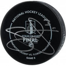 Seth Jones Florida Panthers Autographed Fanatics Authentic 2025 Stanley Cup Final Official Game Puck