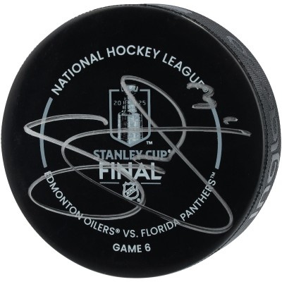 Seth Jones Florida Panthers Autographed Fanatics Authentic 2025 Stanley Cup Final Official Game Puck