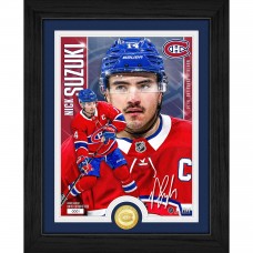 Montreal Canadiens Nick Suzuki Highland Mint Bronze Coin Photo Mint