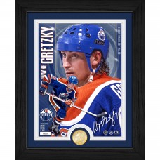 Edmonton Oilers Wayne Gretzky Highland Mint Bronze Coin Photo Mint