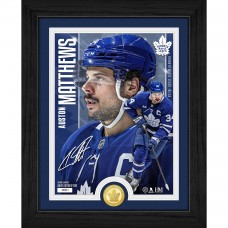 Toronto Maple Leafs Auston Matthews Highland Mint Bronze Coin Photo Mint Toronto Maple Leafs Auston Matthews Highland Mint Bronze Coin Photo Mint