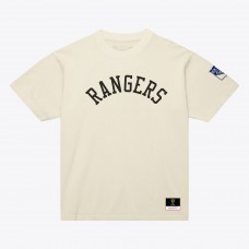 Футболка Unisex New York Rangers Mitchell & Ness Cream Arched Team