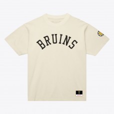 Unisex Boston Bruins Mitchell & Ness Cream Arched Team T-Shirt Unisex Boston Bruins Mitchell & Ness Cream Arched Team T-Shirt