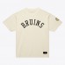 Unisex Boston Bruins Mitchell & Ness Cream Arched Team T-Shirt