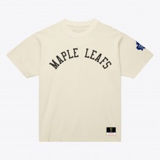 Unisex Toronto Maple Leafs Mitchell & Ness Cream Arched Team T-Shirt