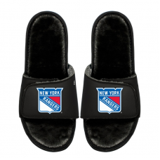 Подростковая New York Rangers ISlide Logo Fur Slide Sandals