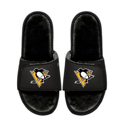 Подростковая Pittsburgh Penguins ISlide Logo Fur Slide Sandals