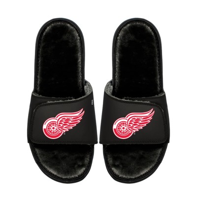 Подростковая Detroit Red Wings ISlide Logo Fur Slide Sandals