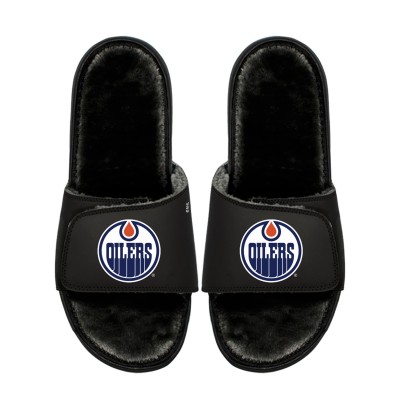 Подростковая Edmonton Oilers ISlide Logo Fur Slide Sandals