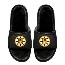 Подростковая Boston Bruins ISlide Logo Fur Slide Sandals