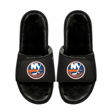 Unisex New York Islanders ISlide Logo Fur Slide Sandals Unisex New York Islanders ISlide Logo Fur Slide Sandals