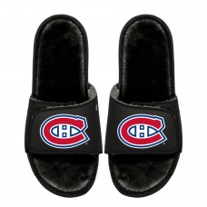 Unisex Montreal Canadiens ISlide Logo Fur Slide Sandals
