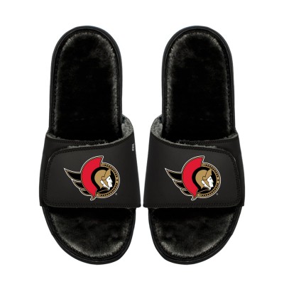 Unisex Ottawa Senators ISlide Logo Fur Slide Sandals