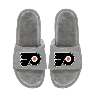 Unisex Philadelphia Flyers ISlide Logo Fur Slide Sandals
