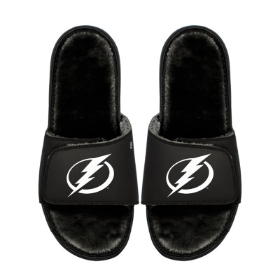 Unisex Tampa Bay Lightning ISlide Logo Fur Slide Sandals