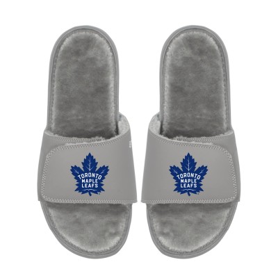 Unisex Toronto Maple Leafs ISlide Logo Fur Slide Sandals