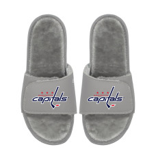 Unisex Washington Capitals ISlide Logo Fur Slide Sandals