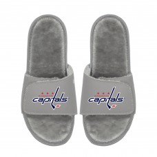 Unisex Washington Capitals ISlide Logo Fur Slide Sandals