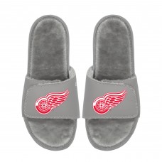 Unisex Detroit Red Wings ISlide Logo Fur Slide Sandals