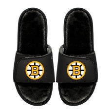 Unisex Boston Bruins ISlide Logo Fur Slide Sandals Unisex Boston Bruins ISlide Logo Fur Slide Sandals